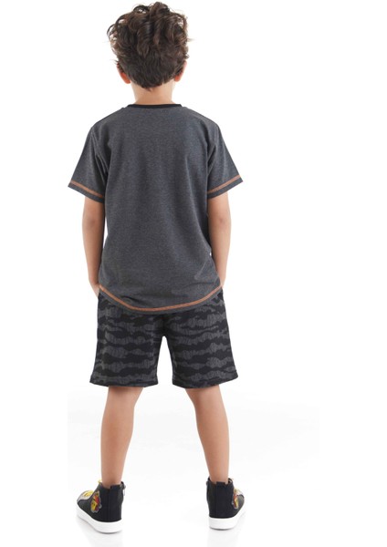 Uçak Erkek Çocuk T-shirt Şort Takım