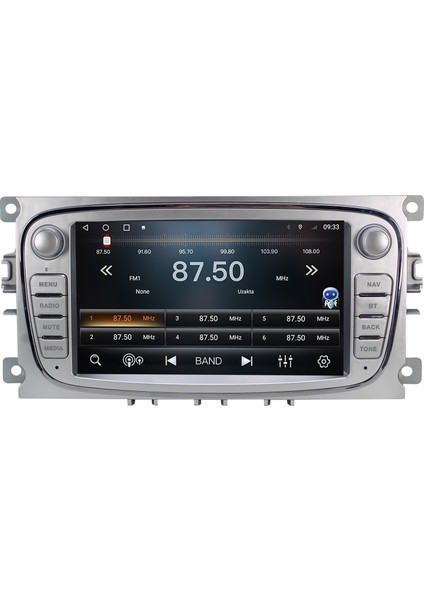 Ford Focus 2 Android 12 Carplay Özellikli Navigasyon Multimedya Ekran 2gb Ram + 32GB HDD