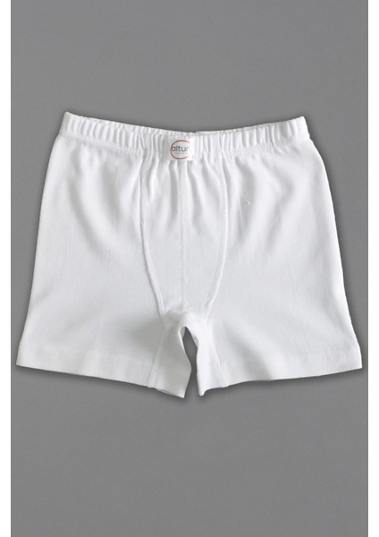 Erkek Çocuk Ribana Pamuklu Boxer