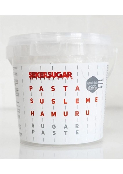 Kırmızı Şeker Hamuru 500 gr