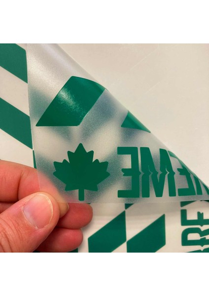 Orman Yeşili Damalı Kask Motosiklet Sticker Takımı Çınar Extreme modelleri