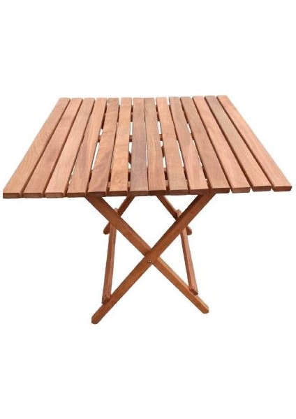 Katlanır Ahşap Piknik/balkon Masası