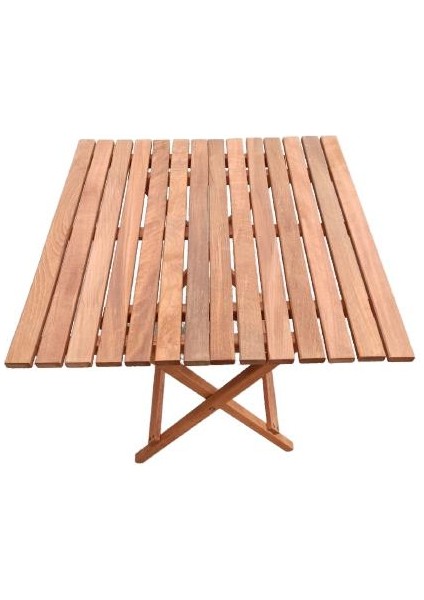 Katlanır Ahşap Piknik/balkon Masası