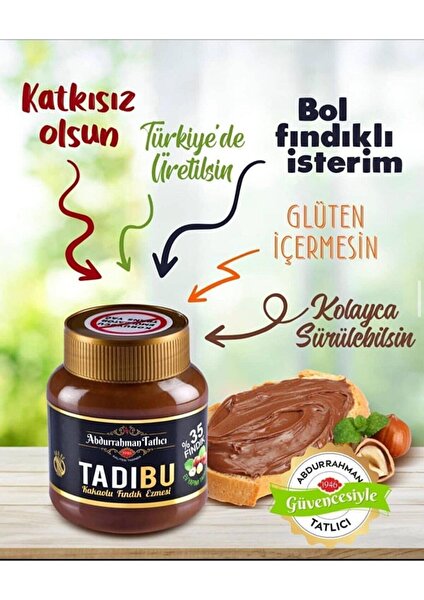 Abdurrahman Tatlıcı Tadıbu 330 gr + Jacobs Monarch Filtre Kahve 250 gr