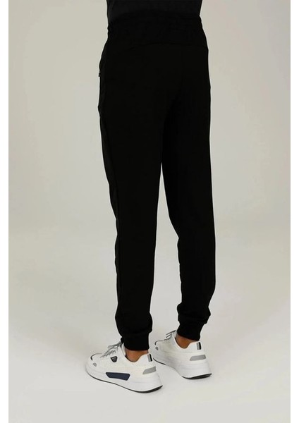 Basic Jogger 2pr Erkek Alt Eşofman Siyah M-CT107