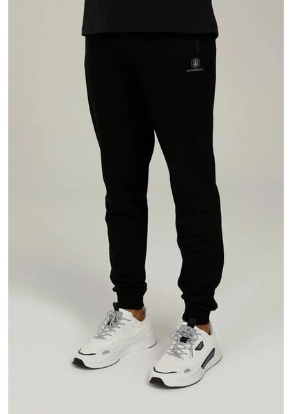 Basic Jogger 2pr Erkek Alt Eşofman Siyah M-CT107