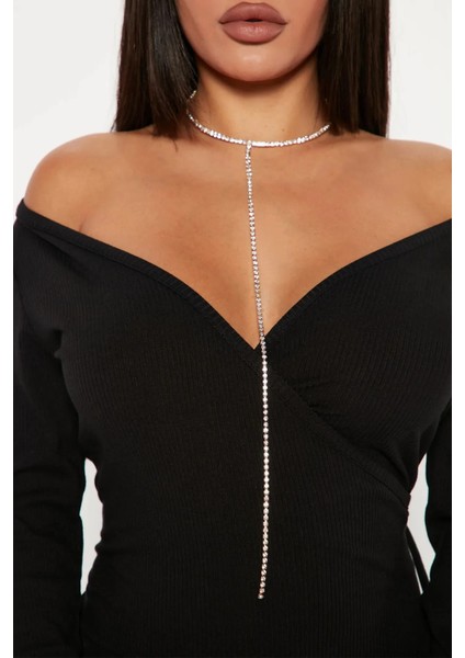 Kadın Su Yolu Choker Kolye