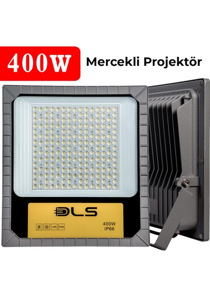 Dls 400W Led Projektör Park Bahçe Çevre Site Bina Tabela Dış Mekan Led Lamba