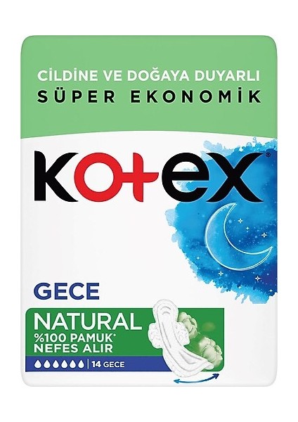 Natural Ultra Quadro Gece 14'lü 12 Adet