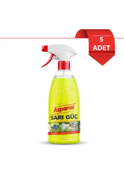 Sarı Güç Sprey 1 Lt x 5 Adet