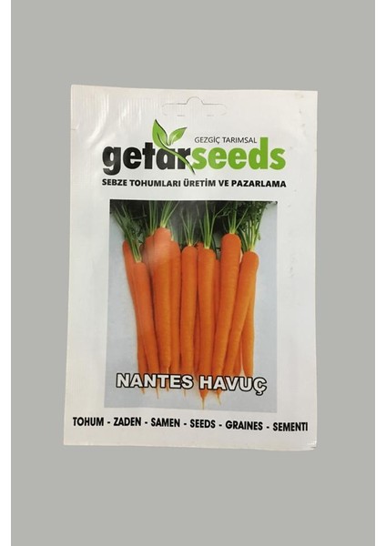 Getar Seeds Havuç Tohumu 1 Paket