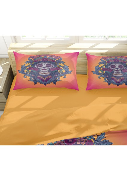 Erays Home Mexican 3D Çift Kişilik Nevresim Takımı