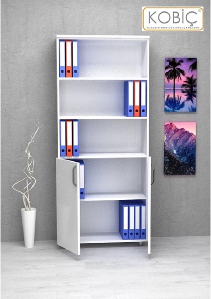 Dosya Dolabı Yarım Kapak 80X35X185 cm (BEYAZ) fiyatları