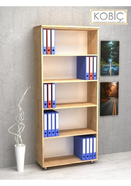 Dosya Dolabı Açık Raflı 70X35X185 cm (MEŞE)