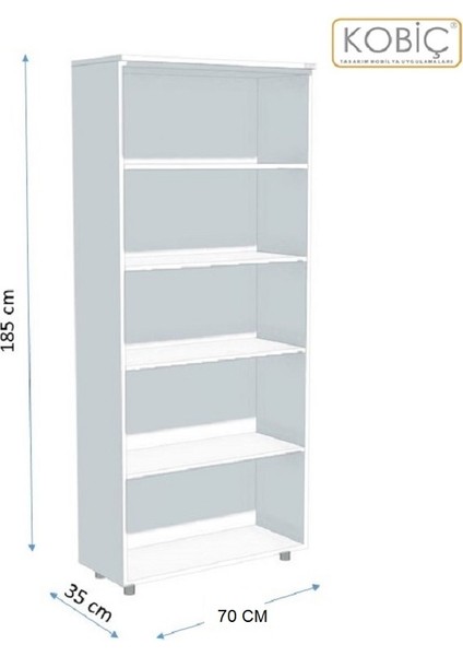 Dosya Dolabı Açık Raflı 70X35X185 cm (MEŞE) fırsatları