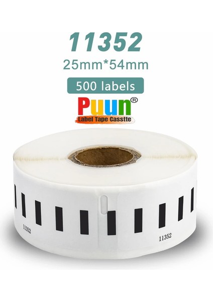 Dymo Lw 11352 Muadil Iade Adres Etıketı 500 Etiket/paket 25MM x 54MM Labelwriter EL60, LW310, LW320, LW330, LW400, LW450, Twin, Duo, 4xl