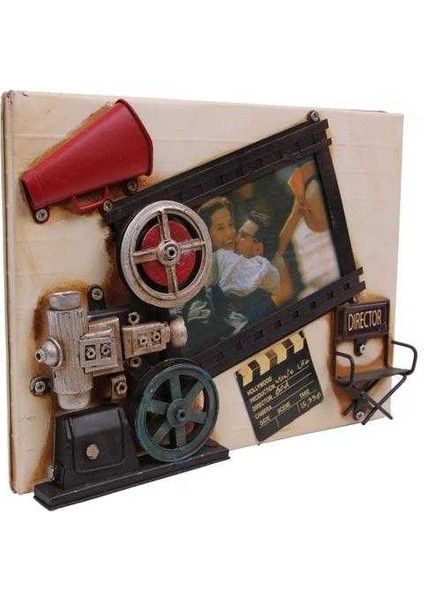 Dekoratif Metal Çerçeve Sinema Temalı Vintage Hediyelik fiyatları