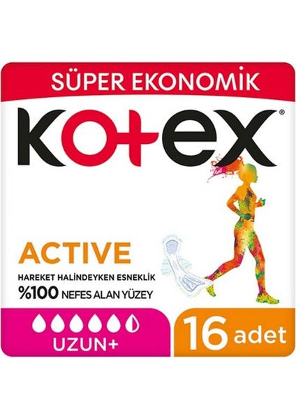 Active Uzun+ 16'lı 2 Adet