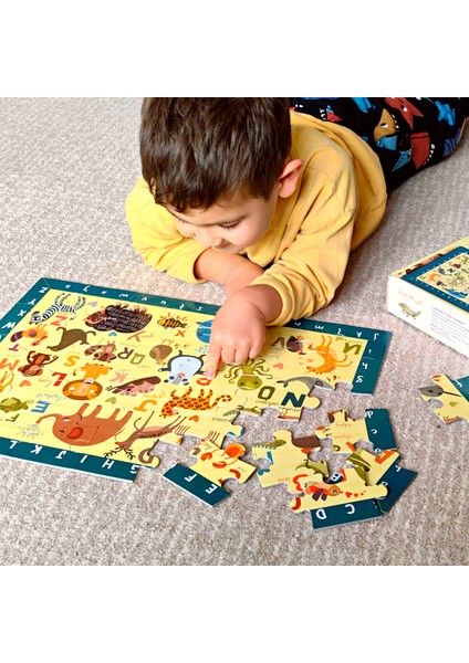 Baby Puzzle Hayvanlar Ingilizce Alfabe Ara Bul Yer Puzzle | Eğitici Puzzle 35 Parça fiyatları