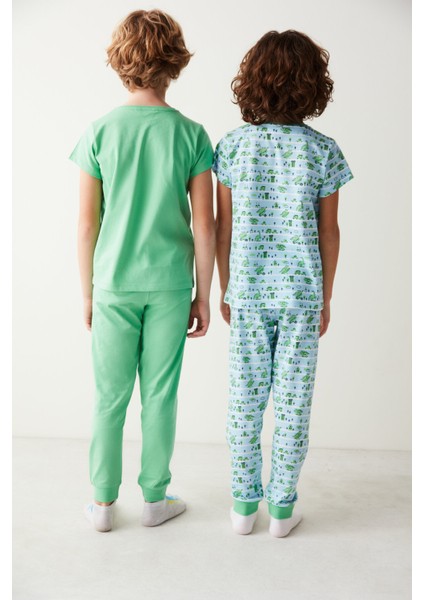 Erkek Çocuk Healthy 2li Pijama Takımı