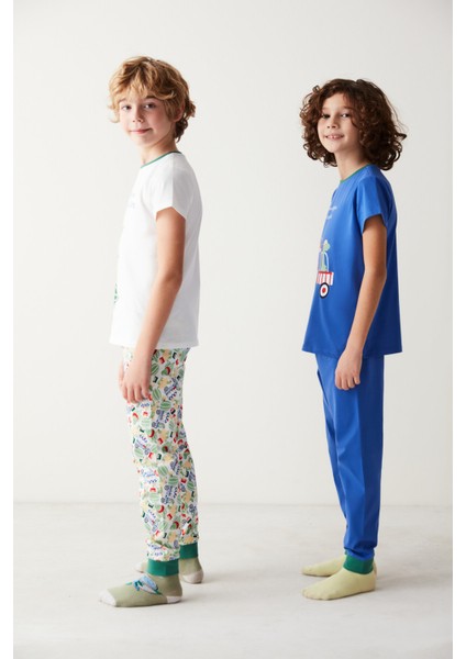 Erkek Çocuk Greengrocer 2li Pijama Takımı
