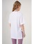 4332 Örme Tişört - Beyaz 5