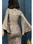 Hologram Yarasa Kollu Anvelop Crop Bluz 2