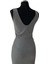 Gri Sırt Dekolteli Crop Bluz 2