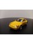 1:36 Porsche 911 Turbo Diecast Çek Bırak Model Araba (Sarı) 1