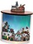 2x Dıy Minyatür Dollhouse Crafts Hediye Oyuncakları Arkadaş Doğum Günü Cadılar Bayramı Köyü ve Bahçe (Yurt Dışından) 4