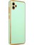 Samsung Galaxy A04 Kılıf Bark Parlak Kenarlı Kamera Korumalı Silikon + Ekran Koruyucu 1
