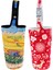 2x Tumbler Taşıyıcı Tutucu Torba Kapak Torbası Içecekleri Açık Seyahat Kırmızı Tarla (Yurt Dışından) 1