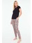 kadın yuvarlak yaka pijama takım us0116913 1