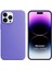 Apple iPhone 14 Pro Kılıf Liquid Lansman Silikon Lila 1