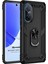 Huawei Nova 9 Se Kılıf Military Ring Holder Siyah 1