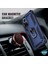 Huawei Nova 9 Se Kılıf Military Ring Holder Kırmızı 4
