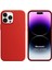 Apple iPhone 14 Pro Max Kılıf Liquid Lansman Silikon Kırmızı 1