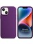 Apple iPhone 14 Plus Kılıf Liquid Lansman Silikon Mor 1