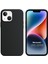 Apple iPhone 14 Plus Kılıf Liquid Lansman Silikon Siyah 1