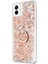 Samsung Galaxy A04 Kılıf Glitter Liquid Holder Gold 2