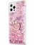 Apple iPhone 13 Pro Max Kılıf Glitter Liquid Holder Pembe 2