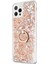 Apple iPhone 13 Pro Max Kılıf Glitter Liquid Holder Gold 2