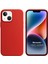 Apple iPhone 14 Kılıf Liquid Lansman Silikon Kırmızı 1