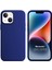 Apple iPhone 14 Plus Kılıf Liquid Lansman Silikon Lacivert 1