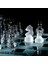 Glass Chess Cam Satranç Takımı (20 cm x 20 Cm) 1