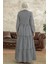 - Lacivert Tesettür Elbise 2702L 3