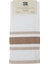 Swiss %100 Pamuk Mutfak Havlusu 2'li 60x40 cm Bej 1