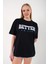 Kadın Better Baskılı Oversize T-Shirt 1