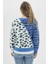 Fermuar Detaylı Bluz Mavı 4