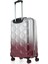Gri-Bordo Ççs London 5226 Polikarbon Büyük Boy Valiz 4